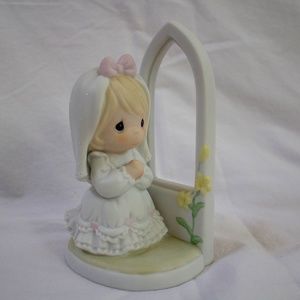 Precious Moments Bisque Porcelain Figurine (NEW)